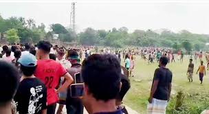 খালিয়াজুরিতে তুচ্ছ ঘটনায় সংঘর্ষ, আহত অর্ধ-শতাধিক