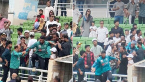 মেজাজ হারালেন মাহমুদউল্লাহ, তেড়ে গেলেন গ্যালারিতে