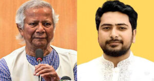 প্রধান উপদেষ্টার সঙ্গে সাক্ষাৎ করলেন এনসিপির নাহিদ ইসলাম