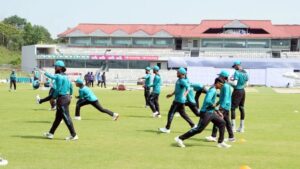 ঈদের ছুটি শেষে অনুশীলনে শান্তরা