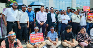 চেয়ারম্যান অপসারণের দাবিতে এনবিআরে টানা চতুর্থ দিনের শাটডাউন চলছে