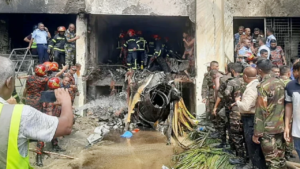উত্তরায় বিমান বিধ্বস্তে নিহতের সংখ্যা বেড়ে ২২ জন