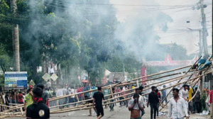 গোপালগঞ্জে সমাবেশ শেষে ফেরার পথে এনসিপির গাড়িবহরে হামলা