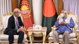 প্রধান উপদেষ্টার সঙ্গে বিশ্বব্যাংক ভাইস প্রেসিডেন্টের সৌজন্য সাক্ষাৎ