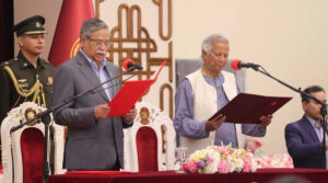 আজ অন্তর্বর্তীকালীন সরকারের এক বছর পূর্তি