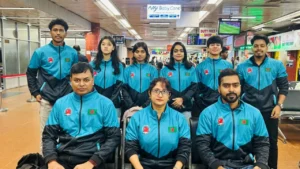 অবশেষে নেপালে বিশ্বকাপ বাছাই পর্ব খেলতে গেল বাংলাদেশ টিটি দল