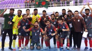 লঙ্কানদের ৫-১ গোলে পরাজিত করল বাংলাদেশ