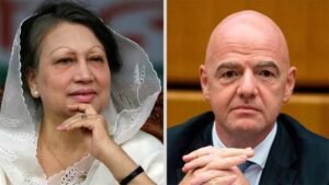 সাবেক প্রধানমন্ত্রী বেগম খালেদা জিয়ার মৃত্যুতে ফিফা সভাপতির শোকবার্তা