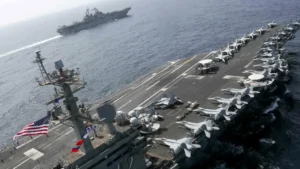 এগোচ্ছে মার্কিন সামরিক বহর, যুদ্ধের প্রস্তুতিতে ইরান