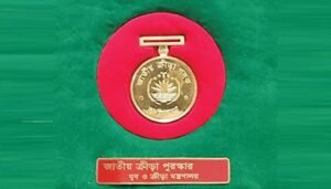 জাতীয় ক্রীড়া পুরস্কারের তালিকায় ২৭ ক্রীড়াবিদ-সংগঠক