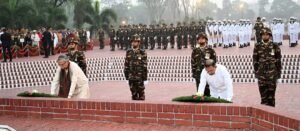 স্বাধীনতা দিবসে জাতীয় স্মৃতিসৌধে রাষ্ট্রপতি ও প্রধানমন্ত্রীর শ্রদ্ধা নিবেদন