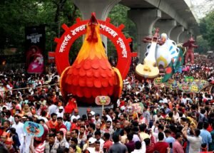 এক টুকরো লাল-সাদা ঐতিহ্যের বৈশাখ