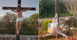 লেবাননে হাতুড়ি দিয়ে যিশুর মূর্তি ভাঙচুর, ইসরায়েলি সেনার ছবি ঘিরে নিন্দার ঝড়