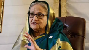 অবসরের চিন্তা থেকে সরে দাঁড়ালেন পলাতক শেখ হাসিনা