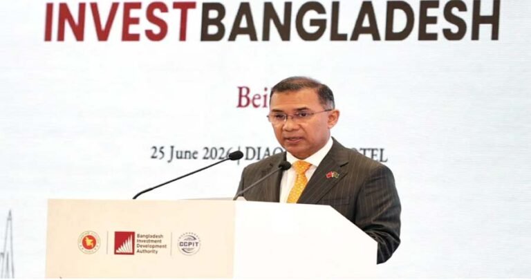 চীনা বিনিয়োগকারীদের বাংলাদেশে ভ্যালুচেইন সম্প্রসারণের আহ্বান প্রধানমন্ত্রীর