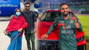 টুকটুকে লাল গাড়িটি মাকে উপহার দিতে চান তৌহিদ হৃদয়