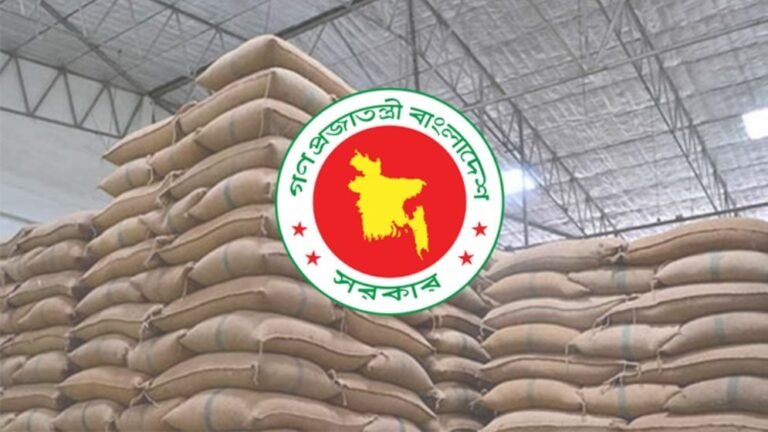 দেশে খাদ্যশস্যের সরকারি মজুত ছাড়িয়েছে ২০ লাখ ৬০ হাজার টন